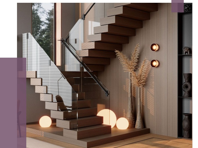 Изготовление и монтаж лестниц в Северске от 88358 руб. | ПРОЛЁТ-Свк