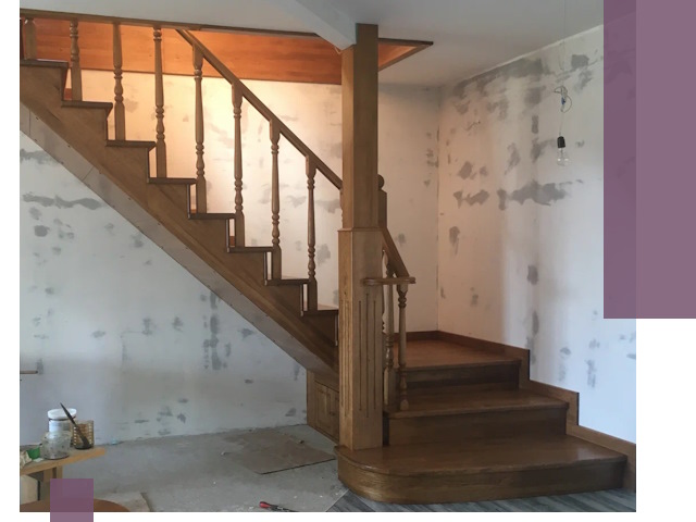 Ремонт деревянных лестниц в Северске: быстро и качественно