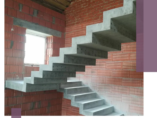 Бетонные лестницы под ключ в Северске: монтаж, демонтаж, ремонт