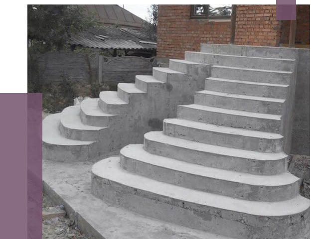 Монтаж бетонных лестниц в Северске от 4366 руб. 