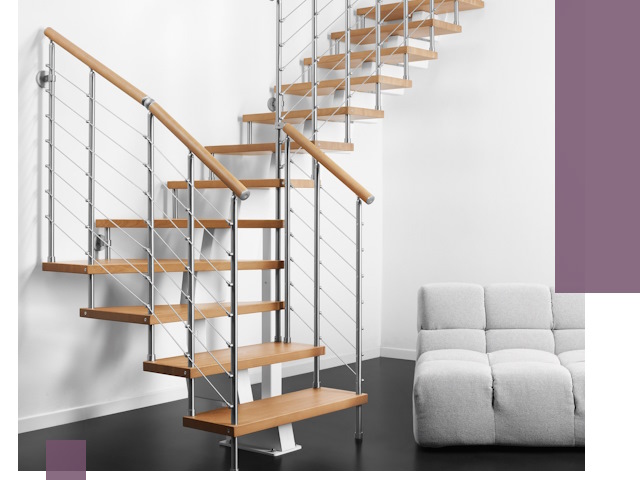 Модульные лестницы под ключ в Северске — монтаж и изготовление