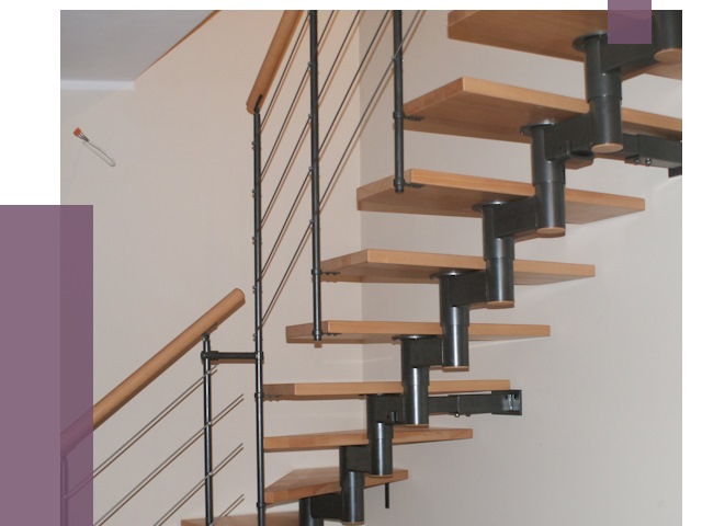 Изготовление модульных лестниц в Северске от 11694 руб. 
