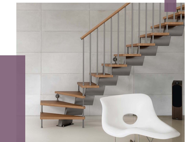 Монтаж модульных лестниц в Северске от 6445 руб. 