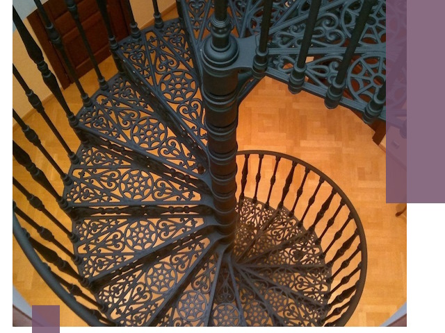 Винтовые лестницы под ключ в Северске: производство и монтаж