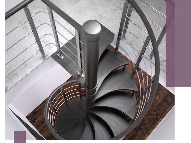 Демонтаж винтовых лестниц в Северске — быстро и безопасно