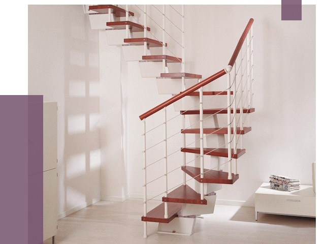 Изготовление лестниц на больцах в Северске от 9875 руб. | ПРОЛЁТ-Свк