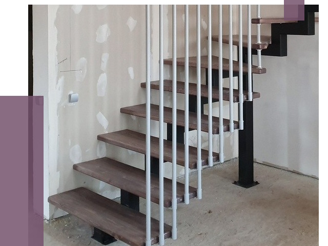 Монтаж лестниц на больцах в Северске от 8524 руб. — надежно| ПРОЛЁТ-Свк