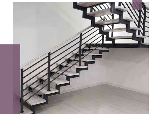 Лестницы на металлокаркасе под ключ в Северске от 12994 руб. | ПРОЛЁТ-Свк