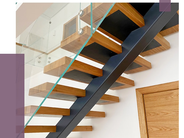 Лестницы на монокосоуре в Северске от 19231 руб. под ключ | ПРОЛЁТ-Свк