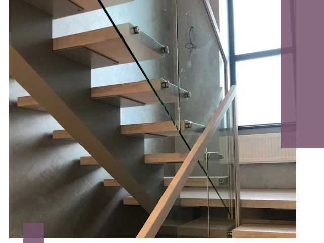 Изготовление лестниц на монокосоуре в Северске с монтажом и гарантией