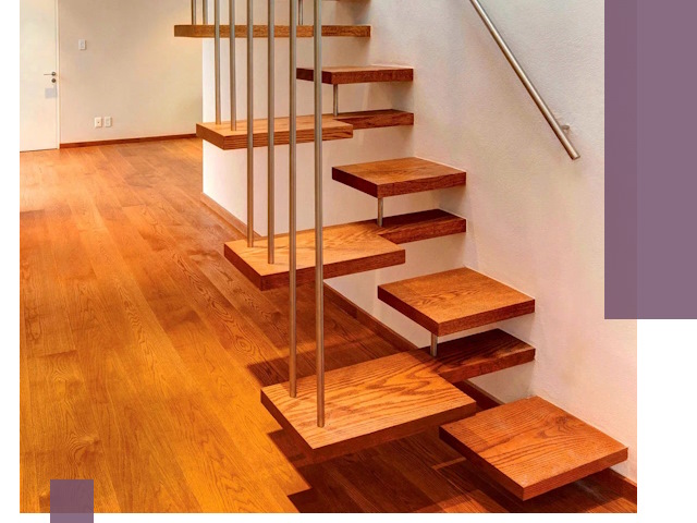 Лестницы «гусиный шаг» на заказ в Северске для узких пространств