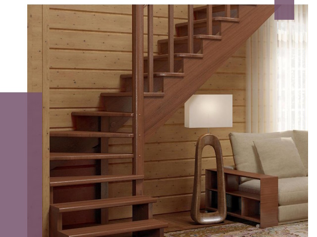 Лестницы эконом класса в Северске от 18555 руб. бюджетные решения