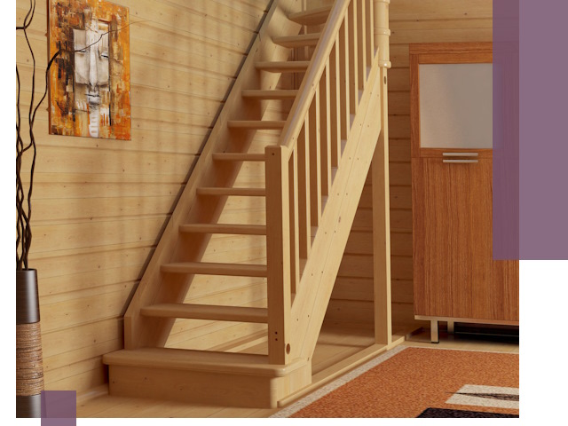 Лестницы эконом класса под ключ в Северске — недорого и быстро