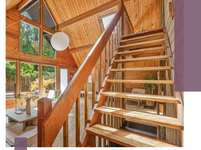 Лестницы для дачи под ключ в Северске — изготовление и монтаж