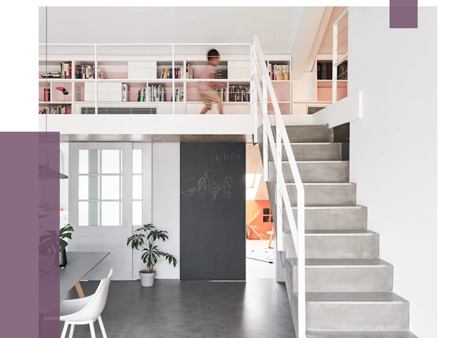 Лестницы для двухуровневой квартиры в Северске от 179314 руб. | ПРОЛЁТ-Свк