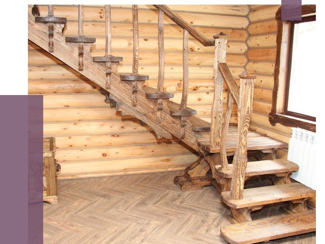 Лестницы в баню в Северске от 19439 руб. — изготовление | ПРОЛЁТ-Свк