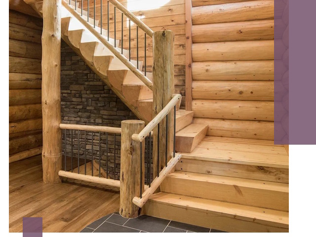 Лестницы в баню под заказ и профессиональный монтаж в Северске