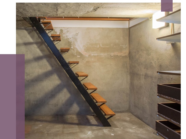 Лестницы в подвал в Северске от 13358 руб. — монтаж | ПРОЛЁТ-Свк