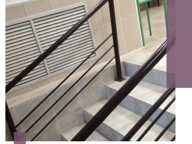 Изготовление перил из металла под ключ в Северске