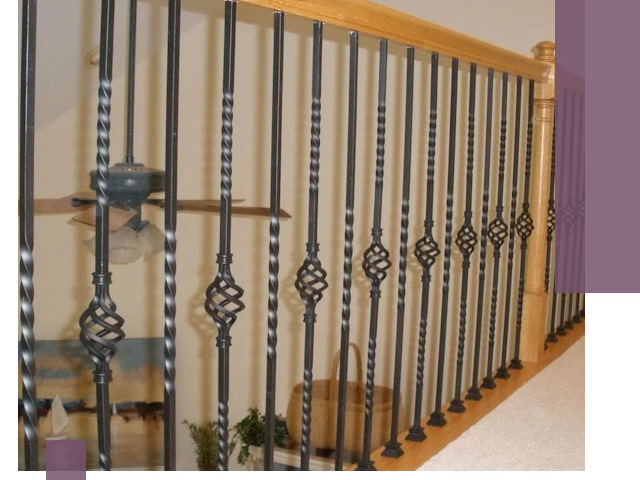 Изготовление и монтаж кованных перил в Северске под ключ