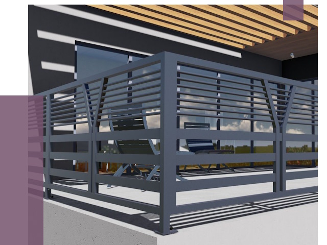 Изготовление балконных ограждений в Северске от 10915 руб. | ПРОЛЁТ-Свк