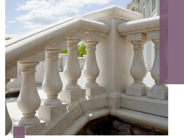 Балюстрады из металла и камня под ключ в Северске