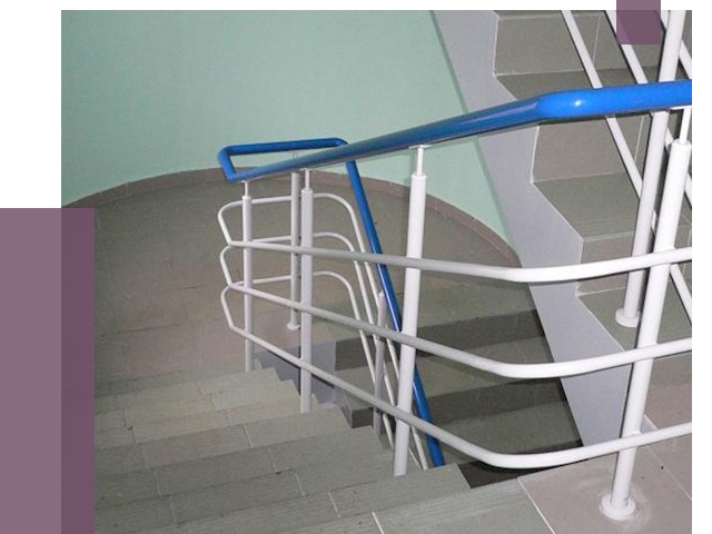 Перила в подъезде в Северске — установка и замена от 7536 руб. | ПРОЛЁТ-Свк