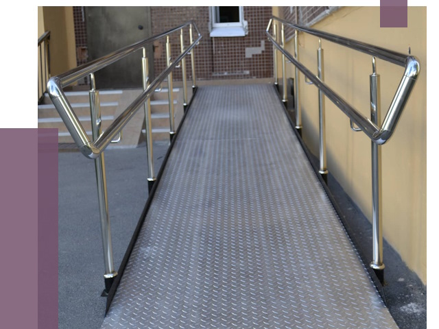 Пандусы в Северске от 12474 руб. — установка для инвалидов | ПРОЛЁТ-Свк