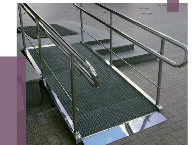 Монтаж пандусов для инвалидов в Северске от 8753 руб. под ключ | ПРОЛЁТ-Свк