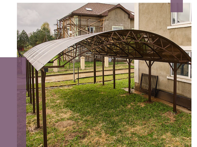 Демонтаж навесов в Северске от 4678 руб. — разборка и вывоз | ПРОЛЁТ-Свк