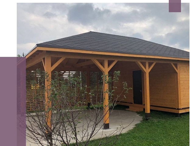 Навесы под ключ в Северске от 49116 руб.  | ПРОЛЁТ-Свк