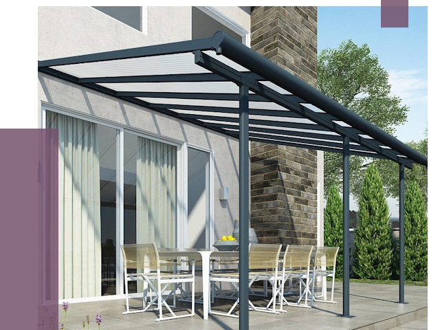 Навесы пристенные в Северске от 9252 руб. — монтаж и установка | ПРОЛЁТ-Свк