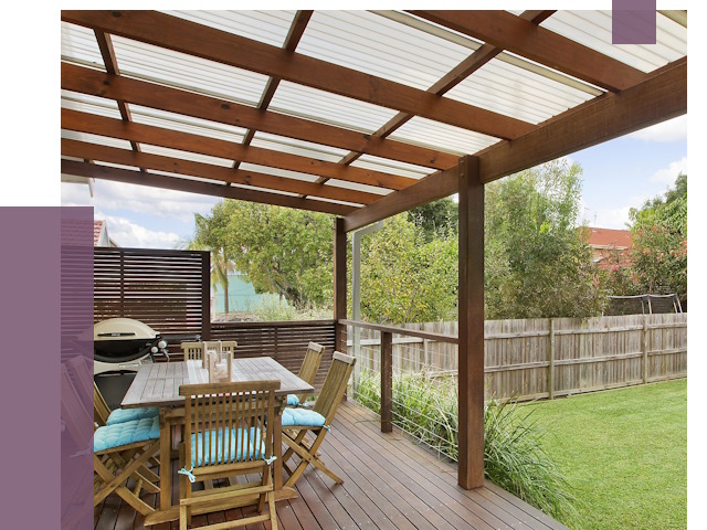 Навесы во двор в Северске от 12890 руб. — монтаж | ПРОЛЁТ-Свк