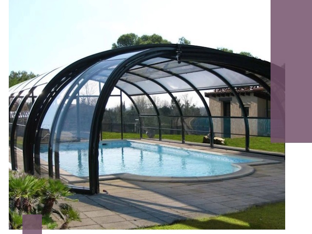 Навесы для бассейна в Северске: изготовление и монтаж под ключ