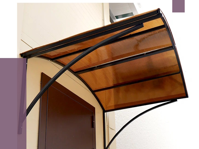 Недорогие козырьки в Северске от 7713 руб.  | ПРОЛЁТ-Свк