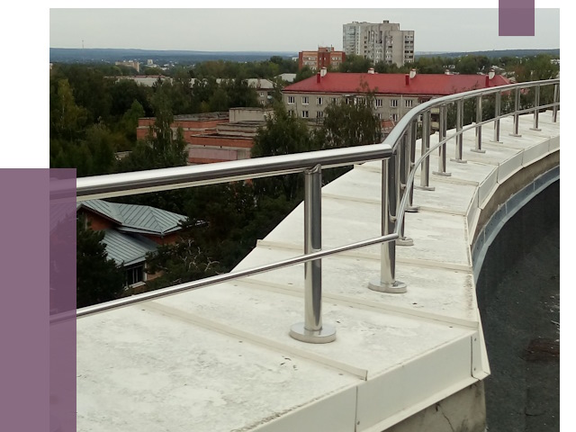 Парапеты и ограждения кровли в Северске от 5042 руб. 