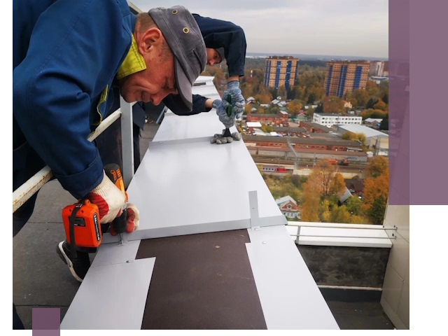 Монтаж парапетов в Северске — установка прочных металлических ограждений