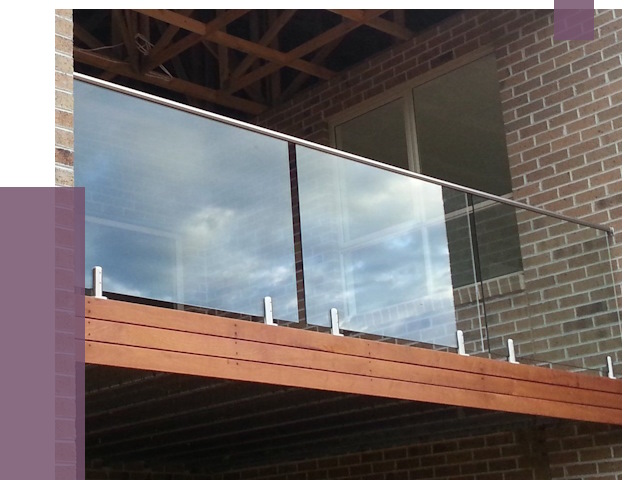 Стеклянные парапеты на крыше и террасе в Северске от 11694 руб. | ПРОЛЁТ-Свк