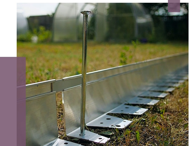 Металлические бордюры для газона в Северске от 4366 руб. | ПРОЛЁТ-Свк