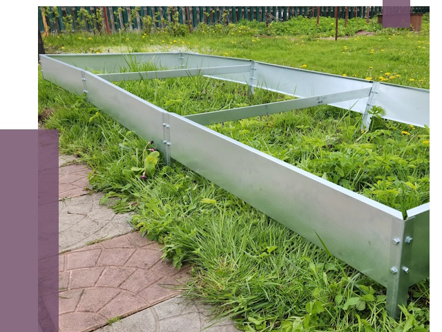 Металлические бордюры для грядок в Северске от 1819 руб. 