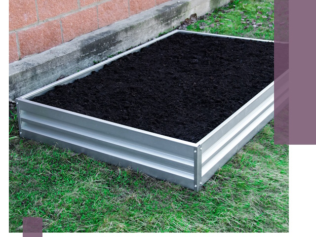 Металлические бордюры для грядок в Северске: прочность и аккуратность