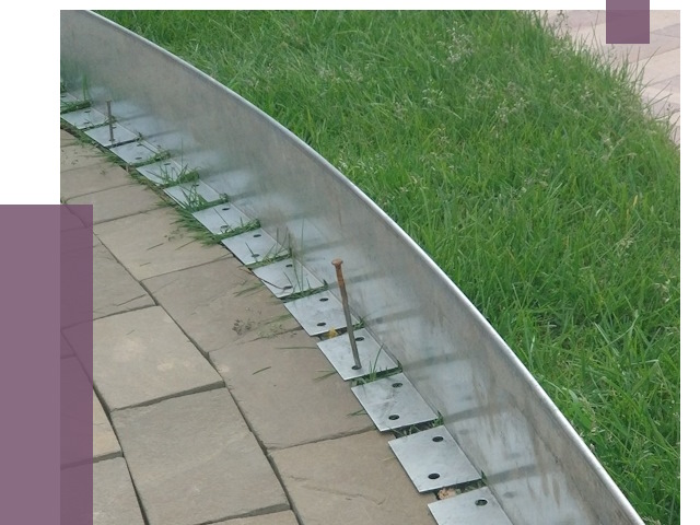 Металлические бордюры для тротуаров в Северске от 8836 руб.