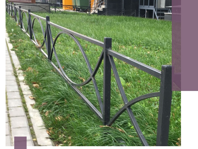 Газонные ограждения из металла в Северске — монтаж и продажа