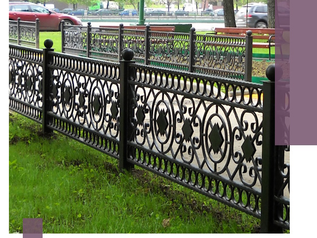 Секционные газонные ограждения под ключ в Северске