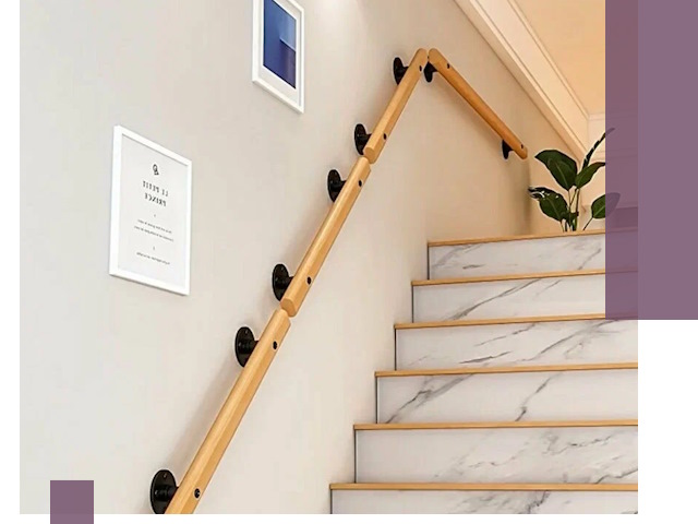 Поручни металлические и деревянные под ключ в Северске