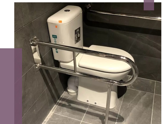 Поручни для санузлов в Северске от 4366 руб.  | ПРОЛЁТ-Свк