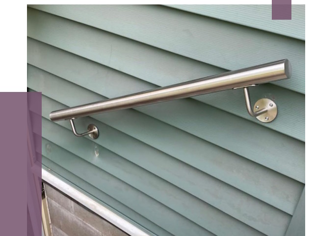 Поручни из нержавеющей стали в Северске от 7796 руб.  | ПРОЛЁТ-Свк